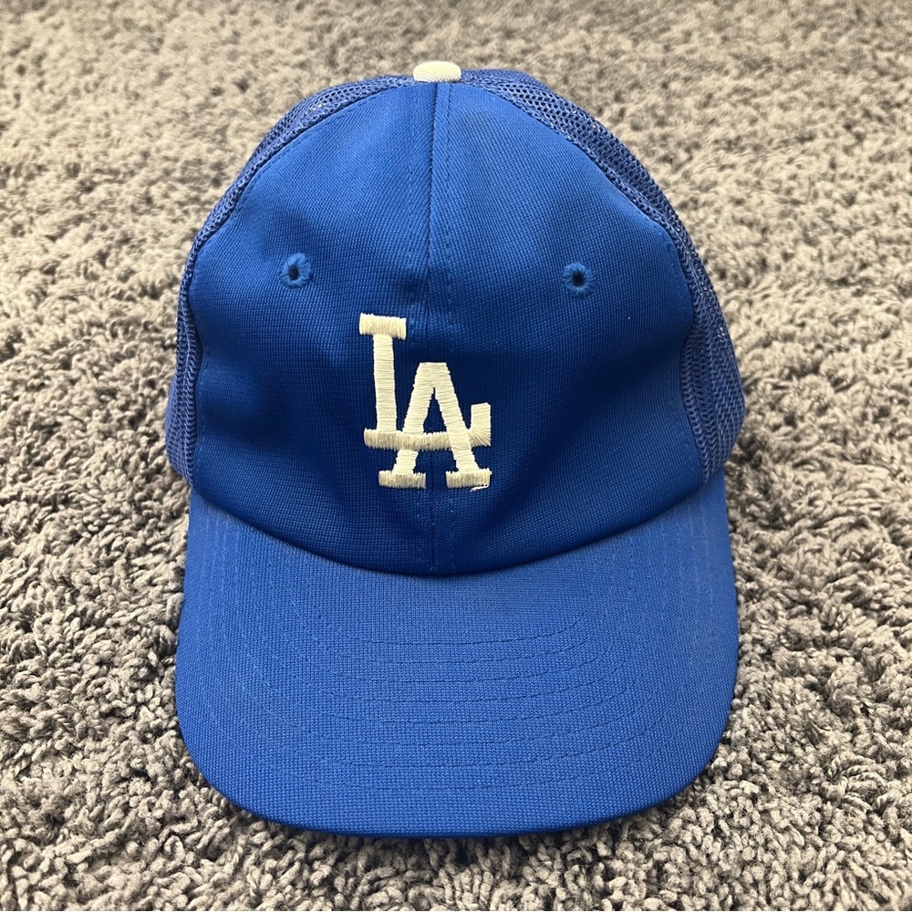 Vintage LA Los Angeles Dodgers MLB Snapback Hat Cap Classic 90s Twins Enterprise